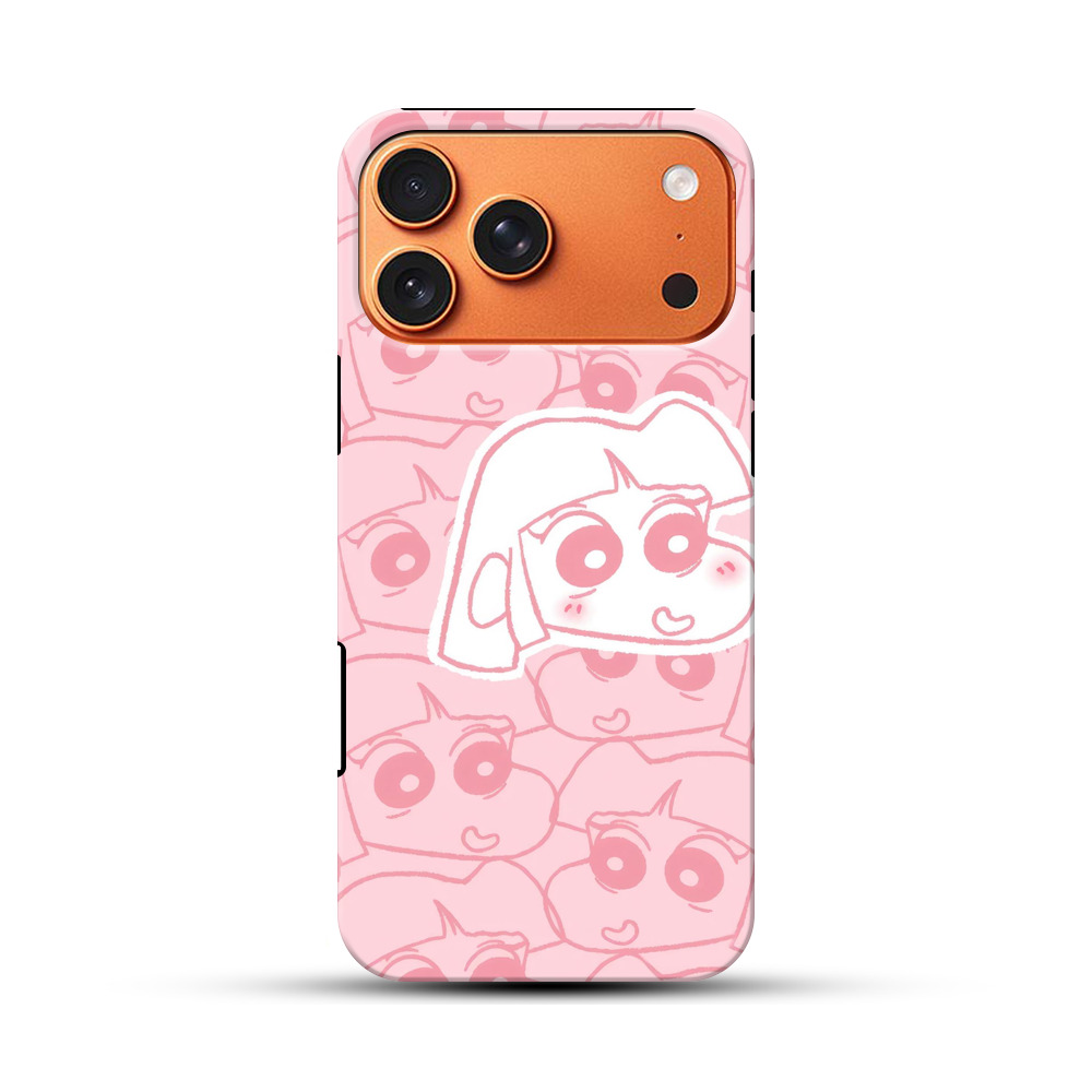 かわいいキャラクター顔 iPhone 17 Pro Maxオリジナル耐衝撃ケース