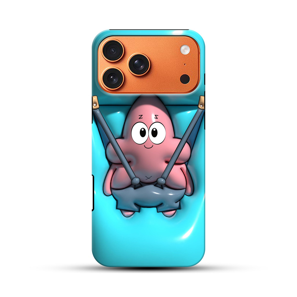 かわいく眠るヒトデ iPhone 17 Pro Maxオリジナル耐衝撃ケース