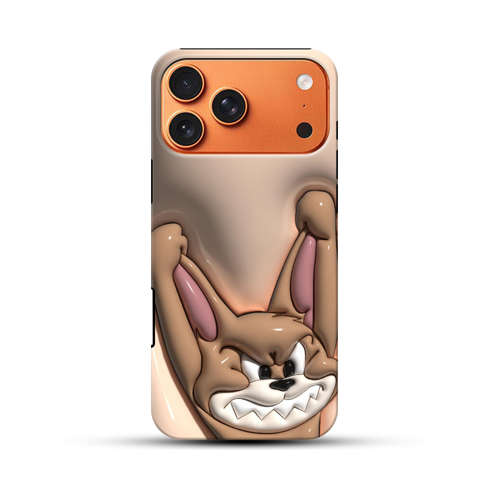 笑顔のカワウソ iPhone 17 Pro Maxオリジナル耐衝撃ケース