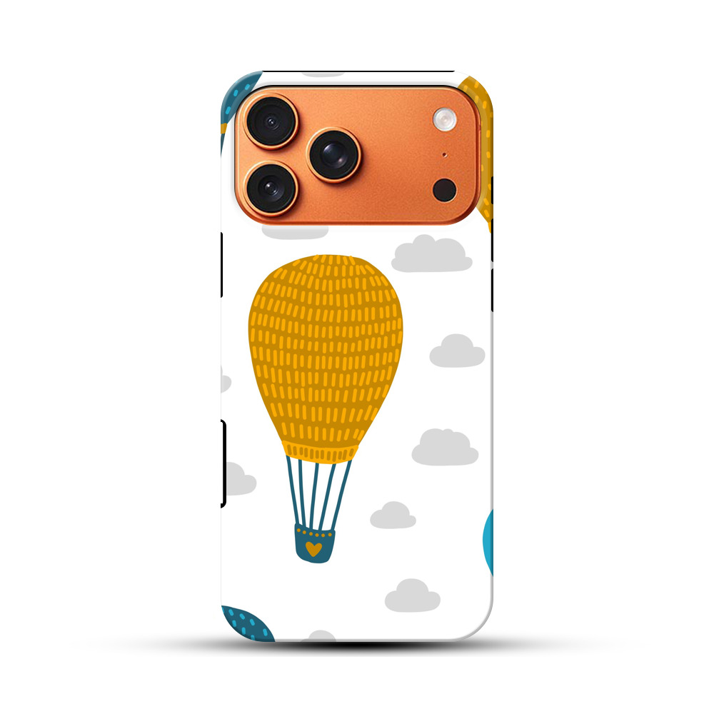 気球のパターン iPhone 17 Pro Maxオリジナル耐衝撃ケース