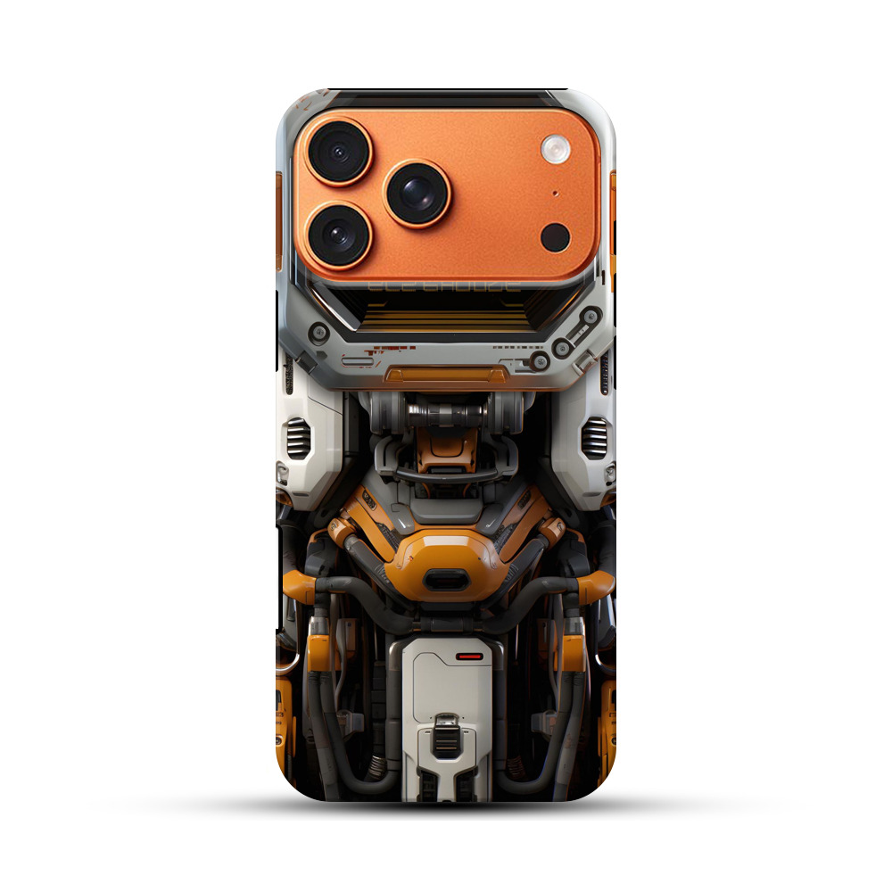 近未来ロボットメカニック iPhone 17 Pro Maxオリジナル耐衝撃ケース