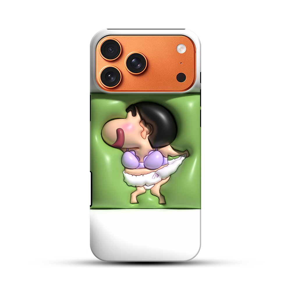 コミカルなキャラクター iPhone 17 Pro Maxオリジナル耐衝撃ケース