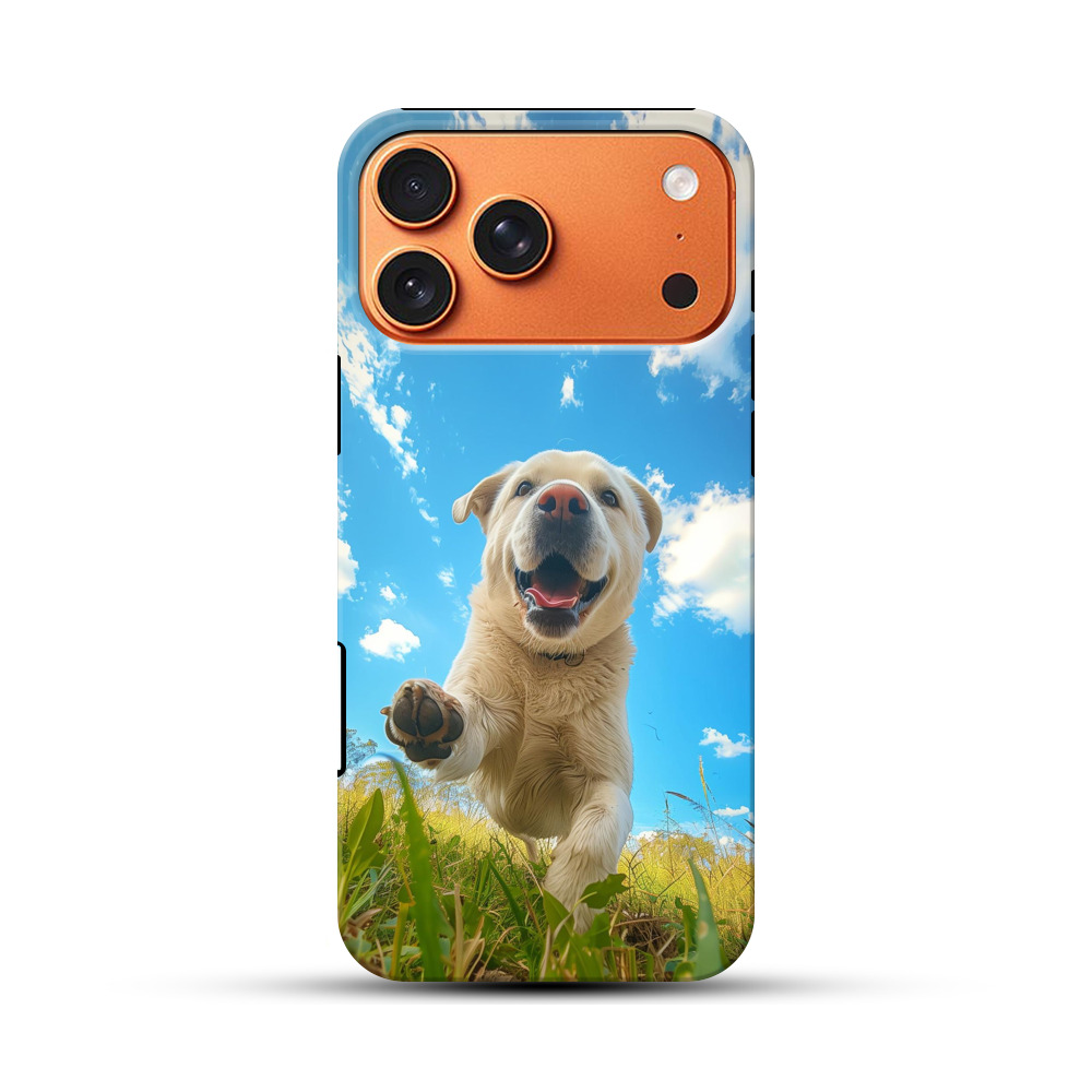 笑顔のラブラドール iPhone 17 Pro Maxオリジナル耐衝撃ケース