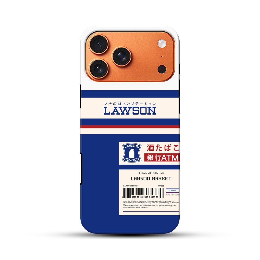 ローソンロゴデザイン iPhone 17 Pro Maxオリジナル耐衝撃ケース