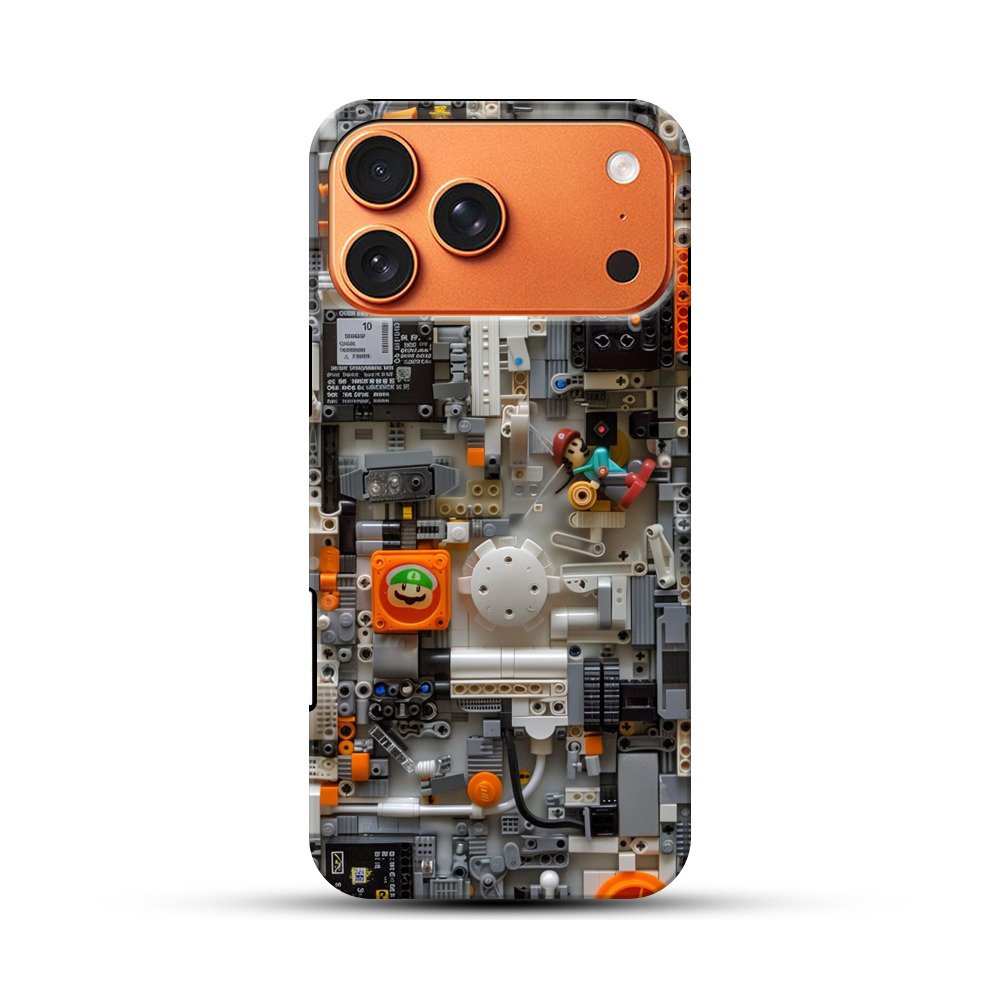 レゴ風ゲームキャラクター iPhone 17 Pro Maxオリジナル耐衝撃ケース