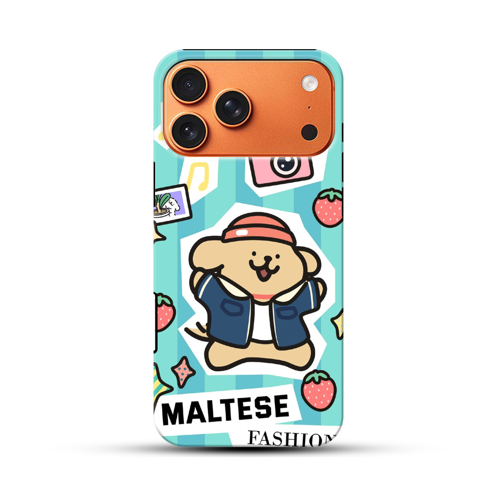 マルチーズファッション iPhone 17 Pro Maxオリジナル耐衝撃ケース