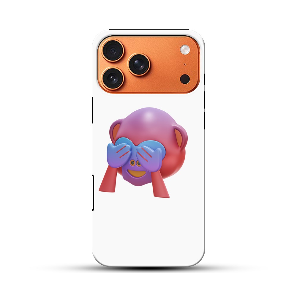 見えない見ざる iPhone 17 Pro Maxオリジナル耐衝撃ケース