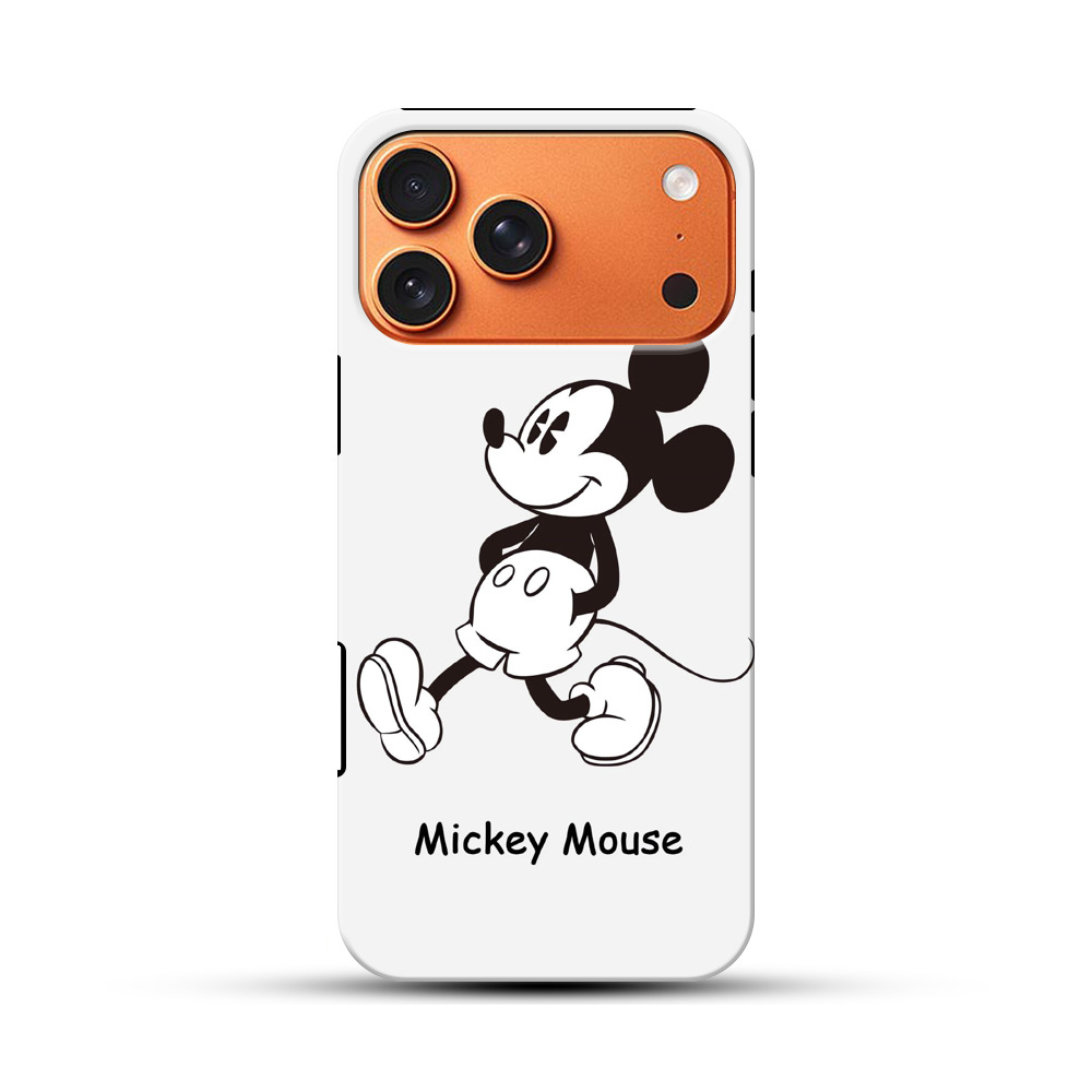 ミッキーマウス歩き iPhone 17 Pro Maxオリジナル耐衝撃ケース