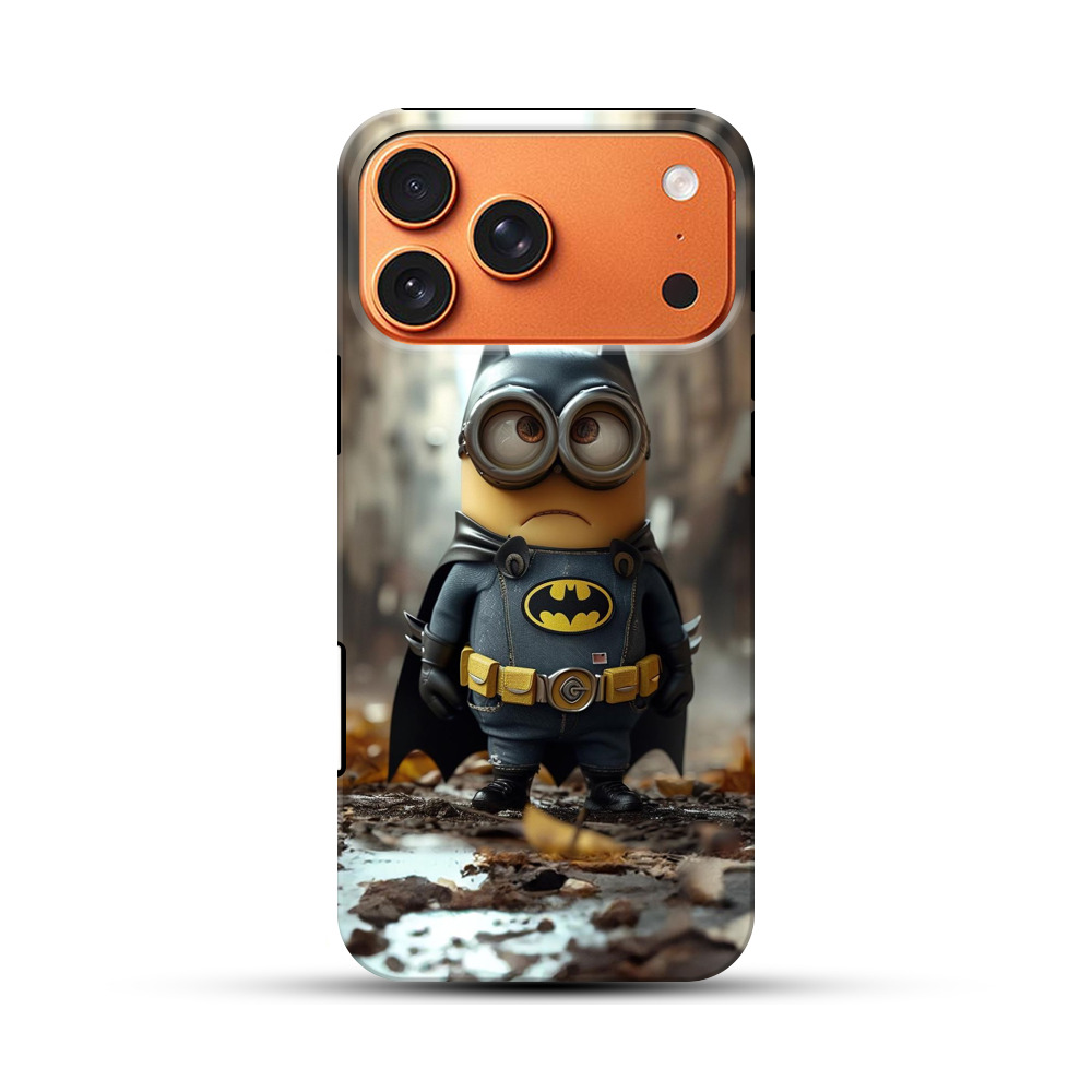 バットマンミニオン iPhone 17 Pro Maxオリジナル耐衝撃ケース
