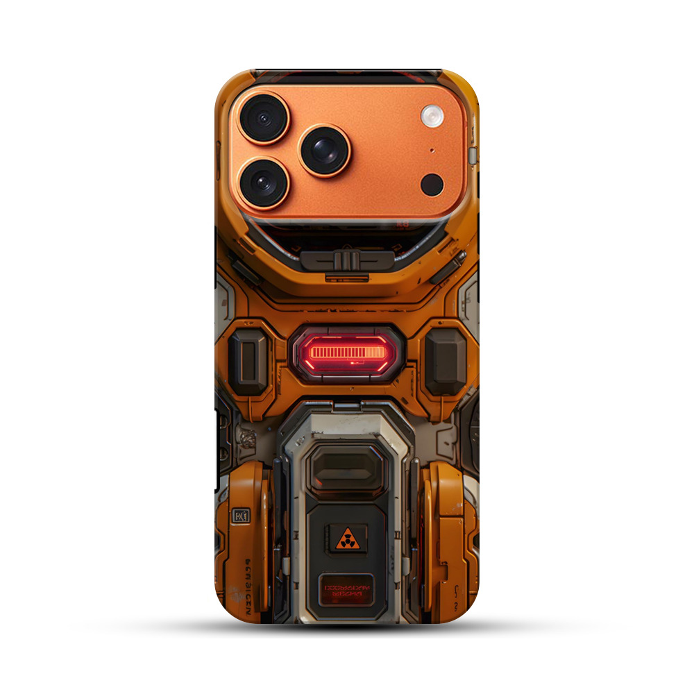 未来ロボメカ部品 iPhone 17 Pro Maxオリジナル耐衝撃ケース