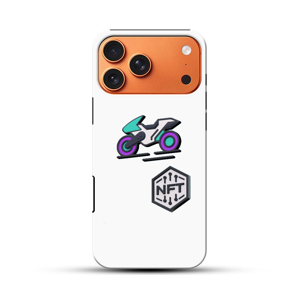 未来的なバイク iPhone 17 Pro Maxオリジナル耐衝撃ケース