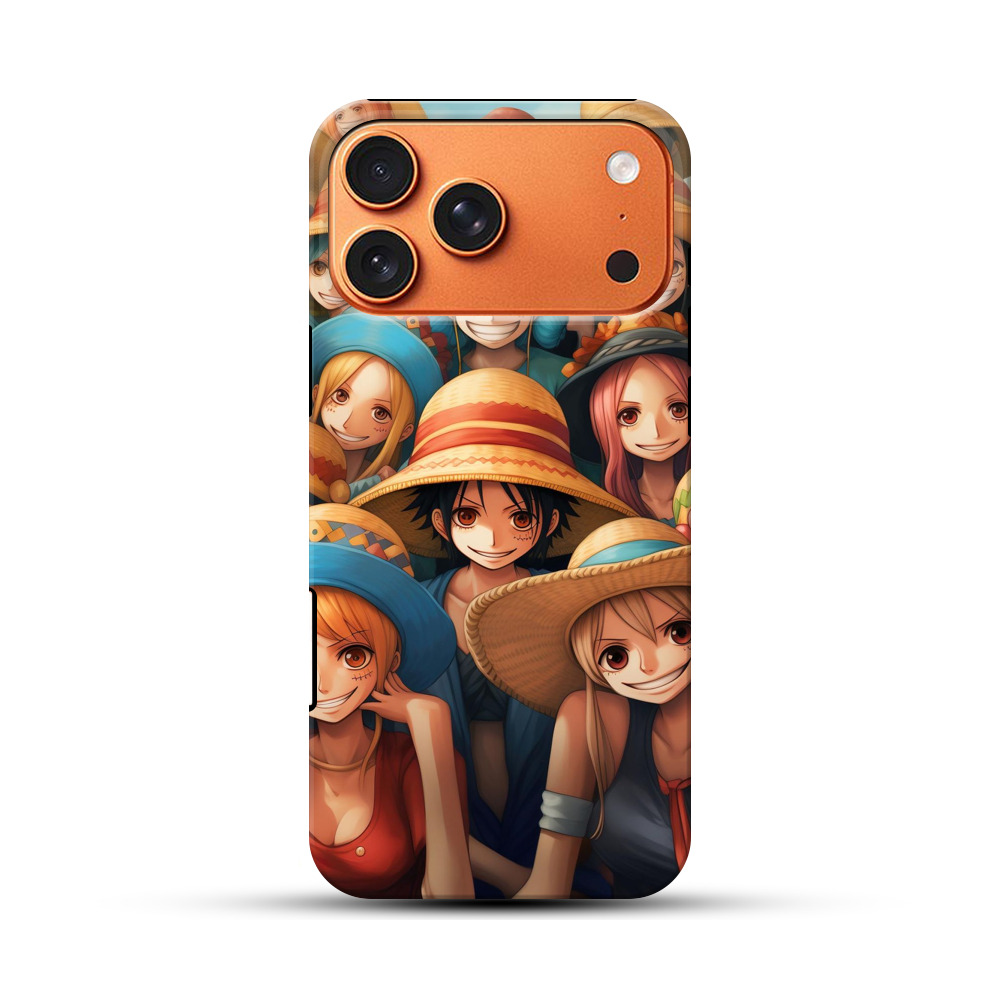 麦わら帽子の仲間たち iPhone 17 Pro Maxオリジナル耐衝撃ケース