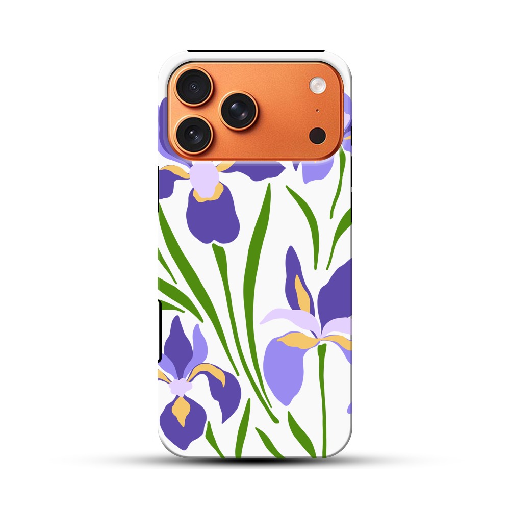 紫色の花 purple-iris 紫色の花 purple-iris