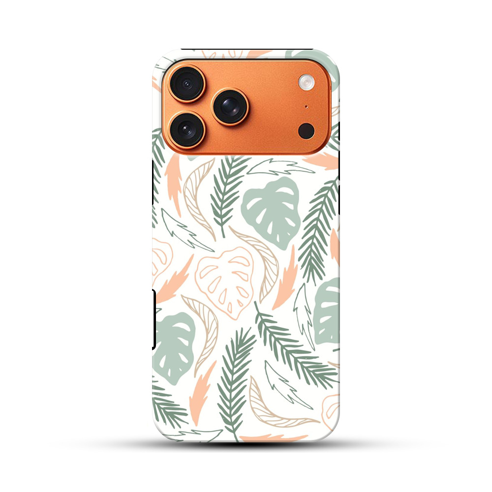 ナチュラルリーフパターン iPhone 17 Pro Maxオリジナル耐衝撃ケース