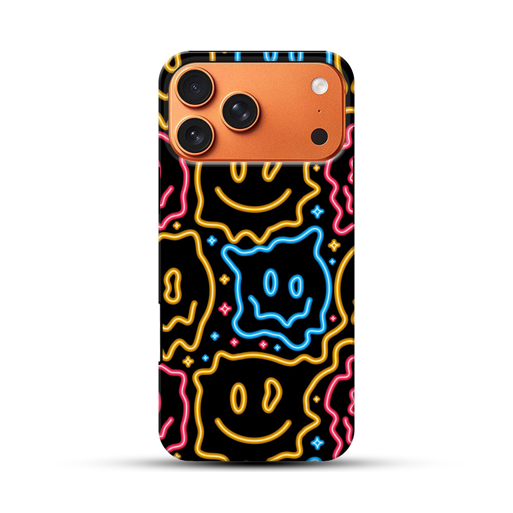 ネオンサインスマイルパターン neon-smiley ネオンサインスマイルパターン neon-smiley