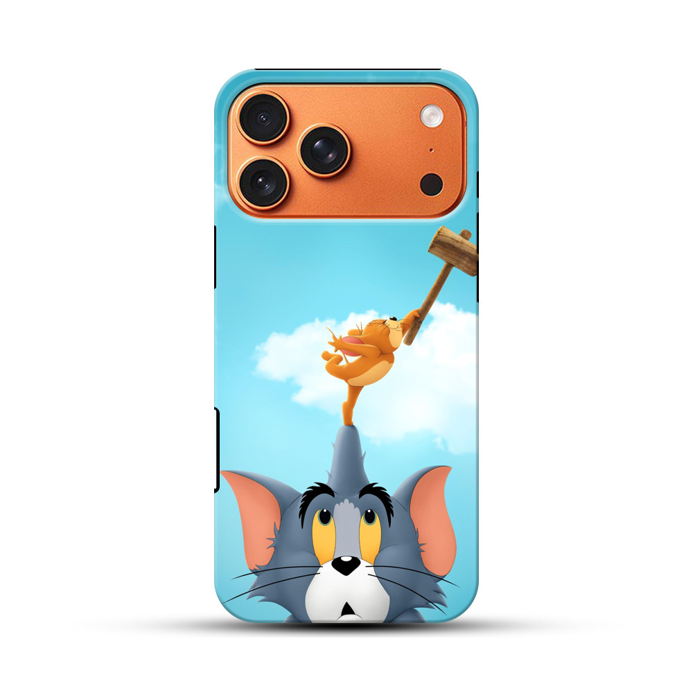 ねずみと木のハンマー iPhone 17 Pro Maxオリジナル耐衝撃ケース