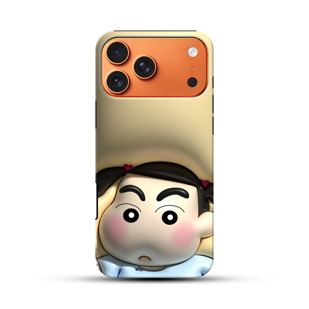 お茶目な女の子 iPhone 17 Pro Maxオリジナル耐衝撃ケース