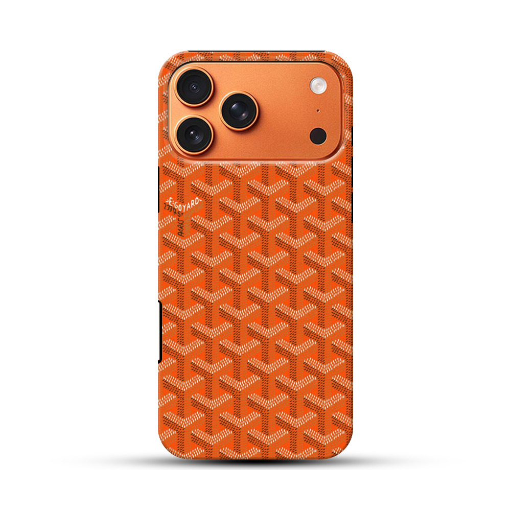 オレンジの幾何学模様 goyard-brown-orange オレンジの幾何学模様 goyard-brown-orange
