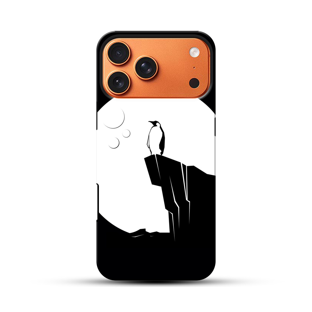 ペンギンシルエット iPhone 17 Pro Maxオリジナル耐衝撃ケース