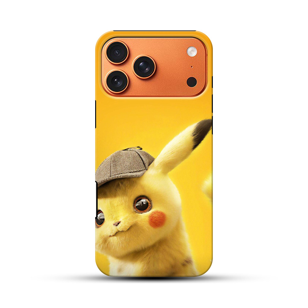 帽子のピカチュウの顔アップ iPhone 17 Pro Maxオリジナル耐衝撃ケース