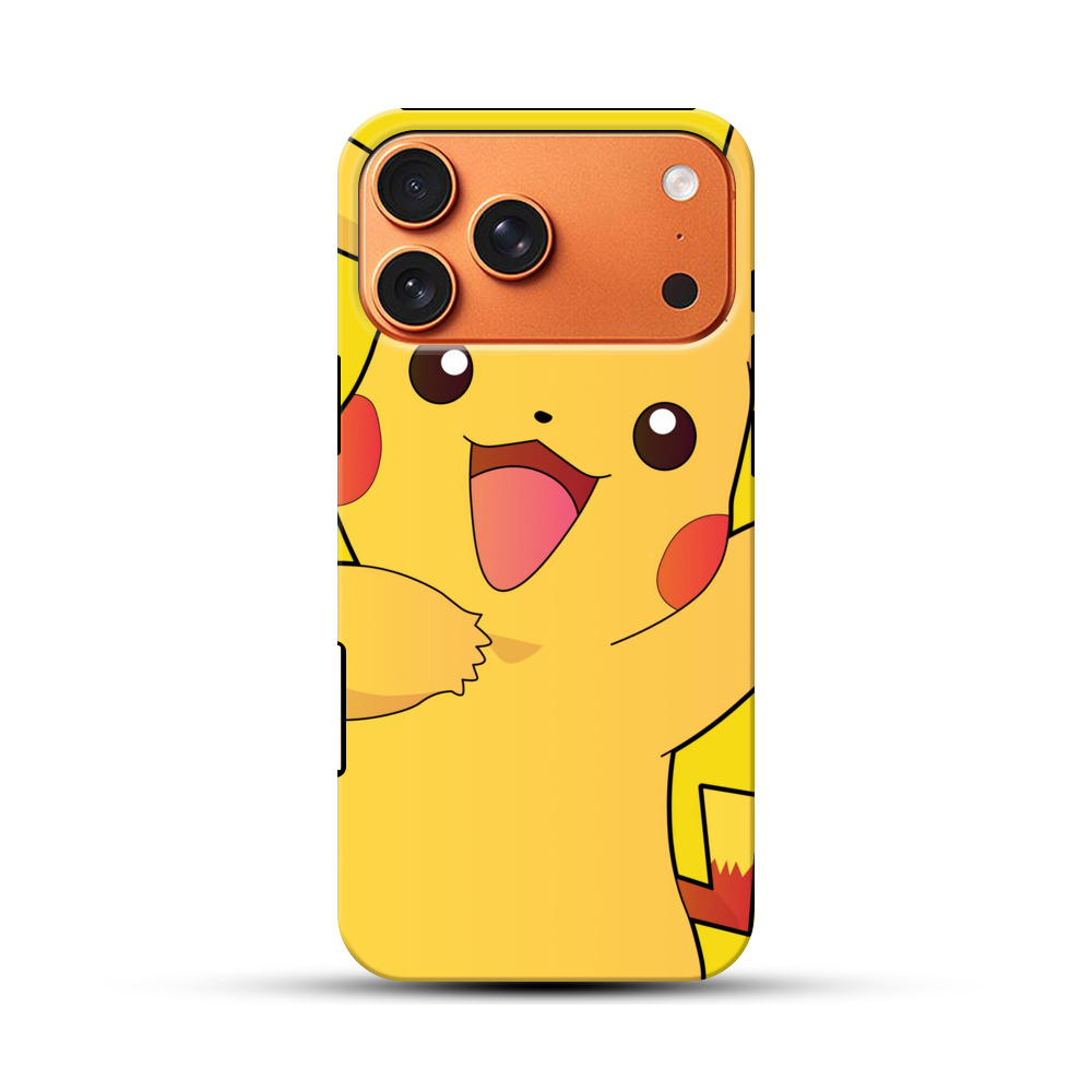 元気ピカチュウ iPhone 17 Pro Maxオリジナル耐衝撃ケース