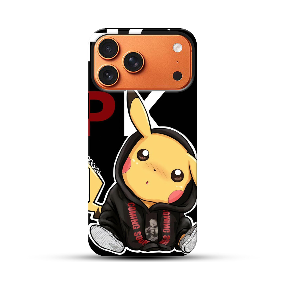 フードピカチュウ iPhone 17 Pro Maxオリジナル耐衝撃ケース