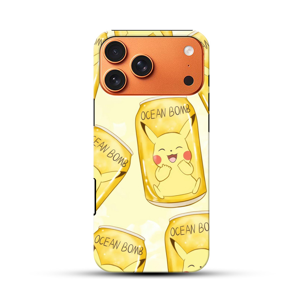 ピカチュウの缶 iPhone 17 Pro Maxオリジナル耐衝撃ケース