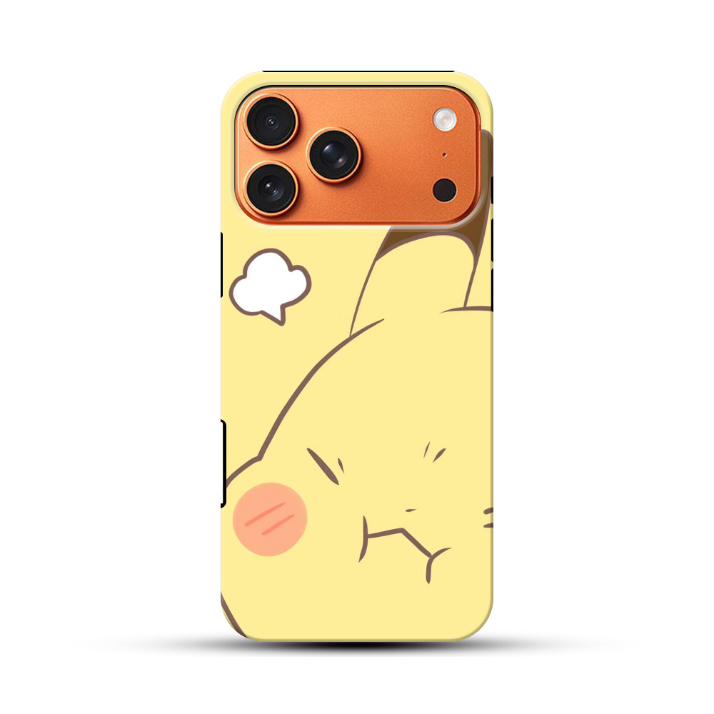 ピカチュウほっぺたぷく iPhone 17 Pro Maxオリジナル耐衝撃ケース