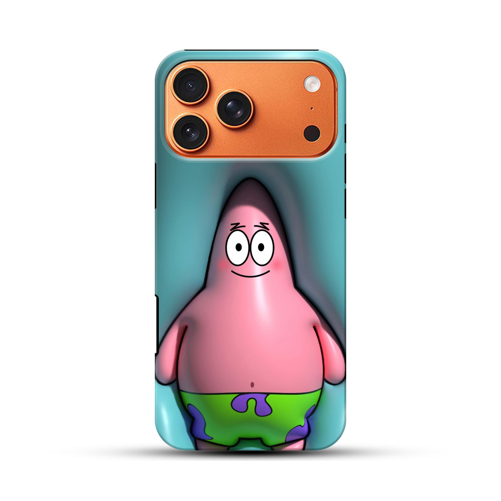 ピンクかわいいヒトデ iPhone 17 Pro Maxオリジナル耐衝撃ケース