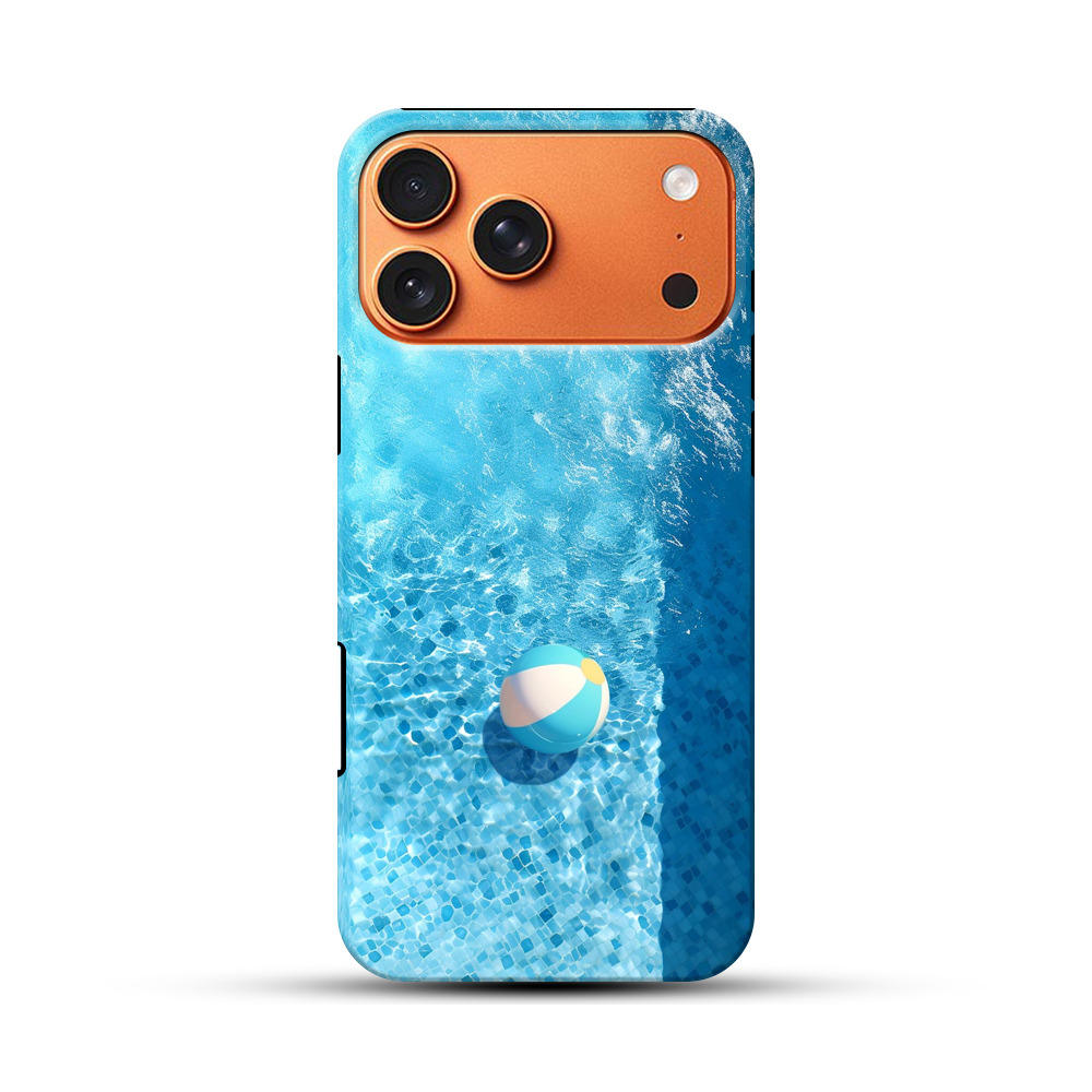 プールのビーチボール iPhone 17 Pro Maxオリジナル耐衝撃ケース