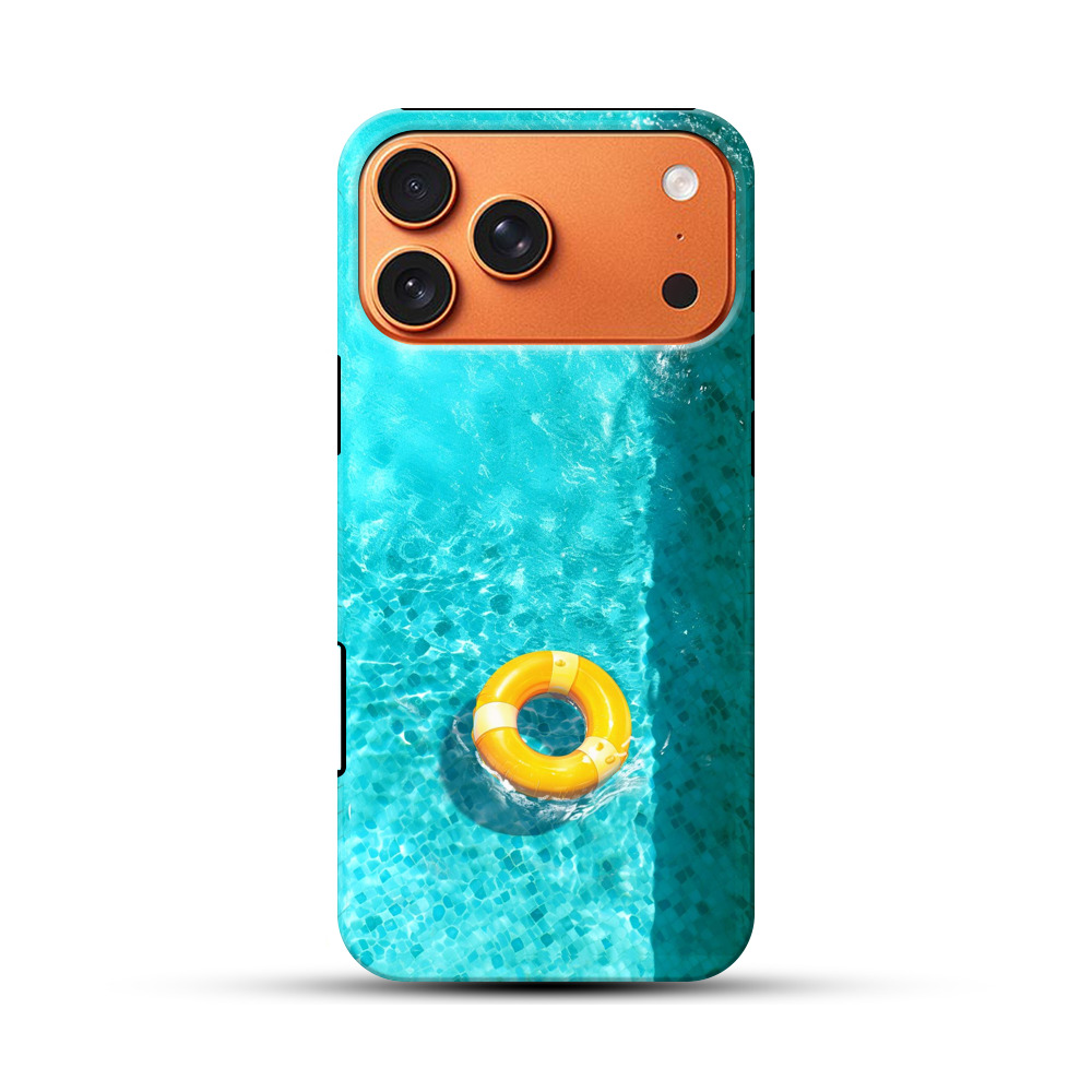 プールの浮き輪 iPhone 17 Pro Maxオリジナル耐衝撃ケース