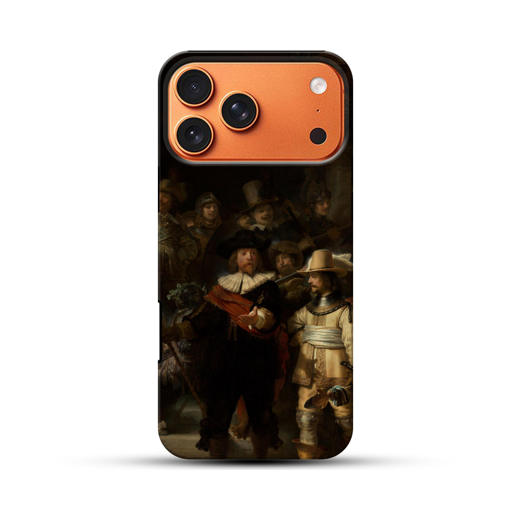 レンブラント夜警 iPhone 17 Pro Maxオリジナル耐衝撃ケース