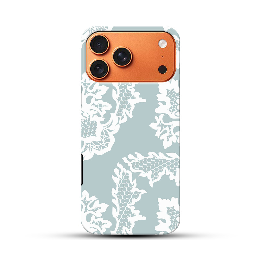 レースパターンの背景 iPhone 17 Pro Maxオリジナル耐衝撃ケース