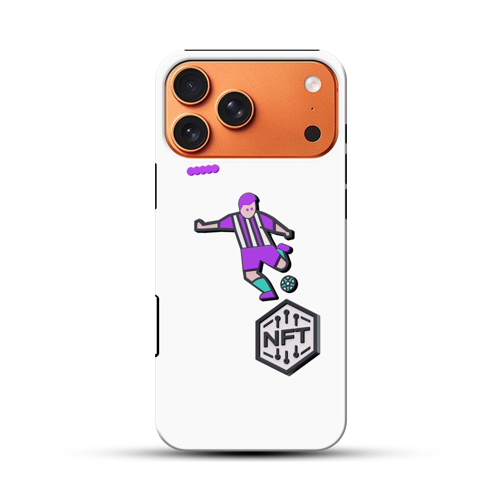 サッカー選手 iPhone 17 Pro Maxオリジナル耐衝撃ケース
