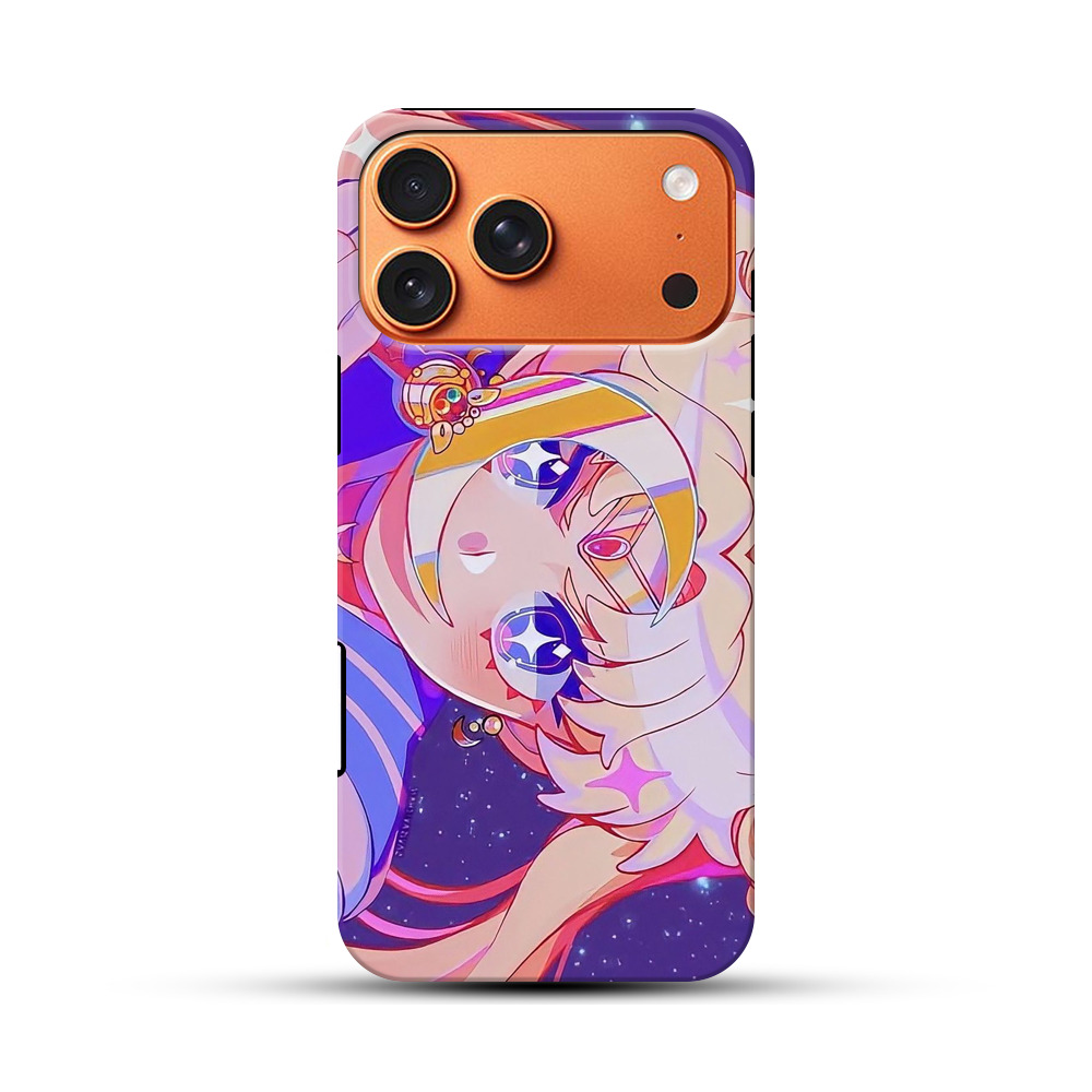 セーラームーンのアニメキャラクターイラスト iPhone 17 Pro Maxオリジナル耐衝撃ケース