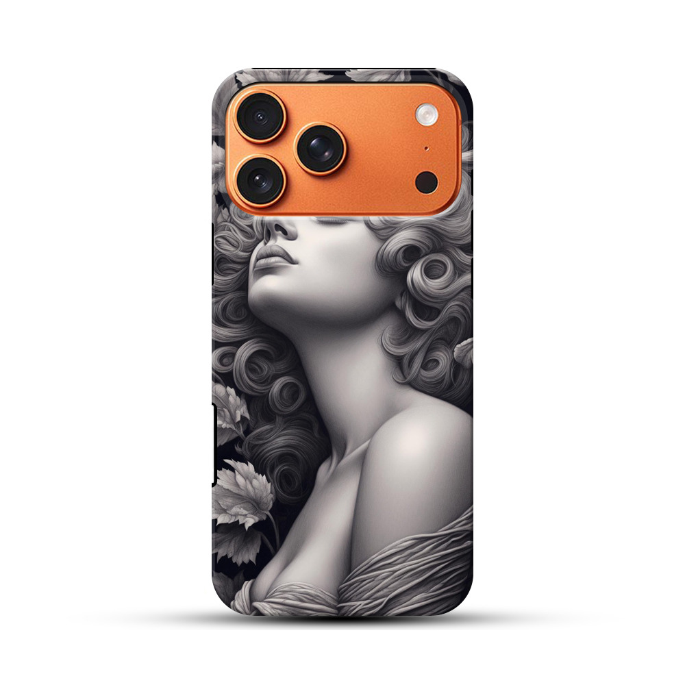 繊細幻想的な女性 iPhone 17 Pro Maxオリジナル耐衝撃ケース