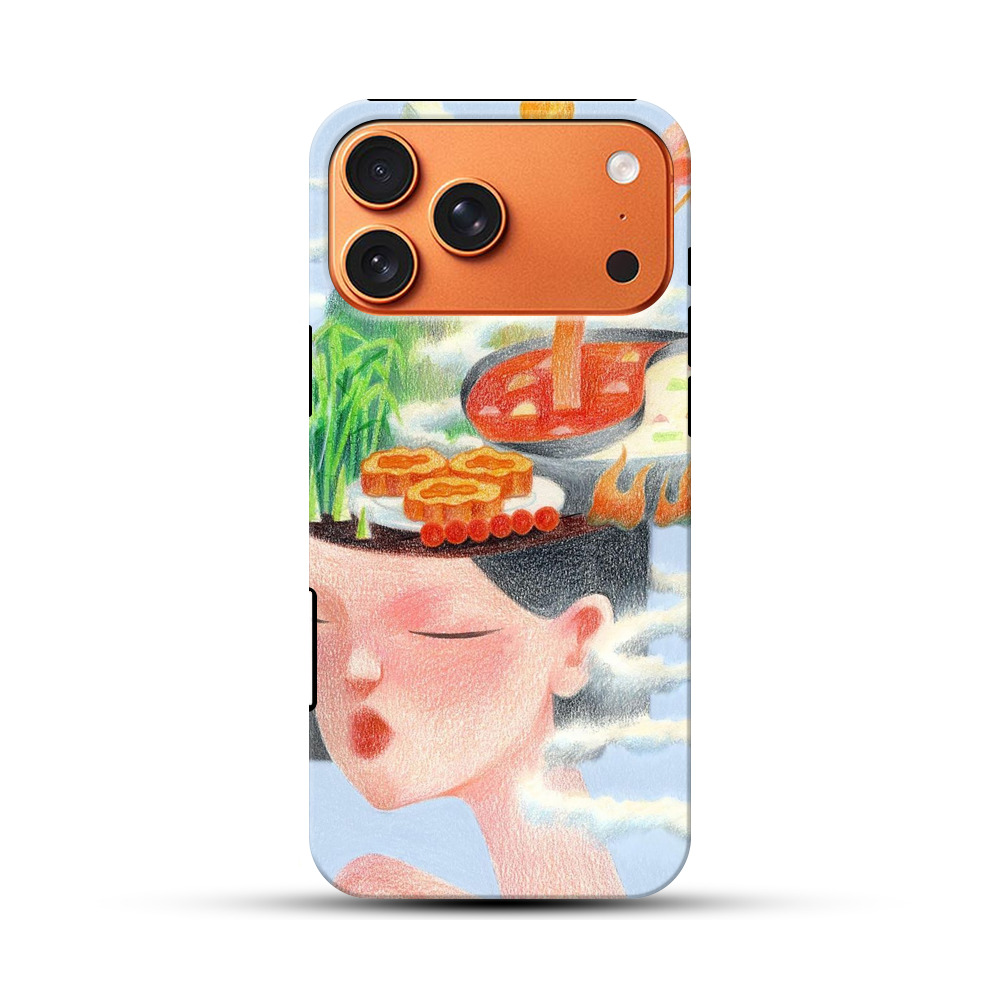 食の想像力 iPhone 17 Pro Maxオリジナル耐衝撃ケース