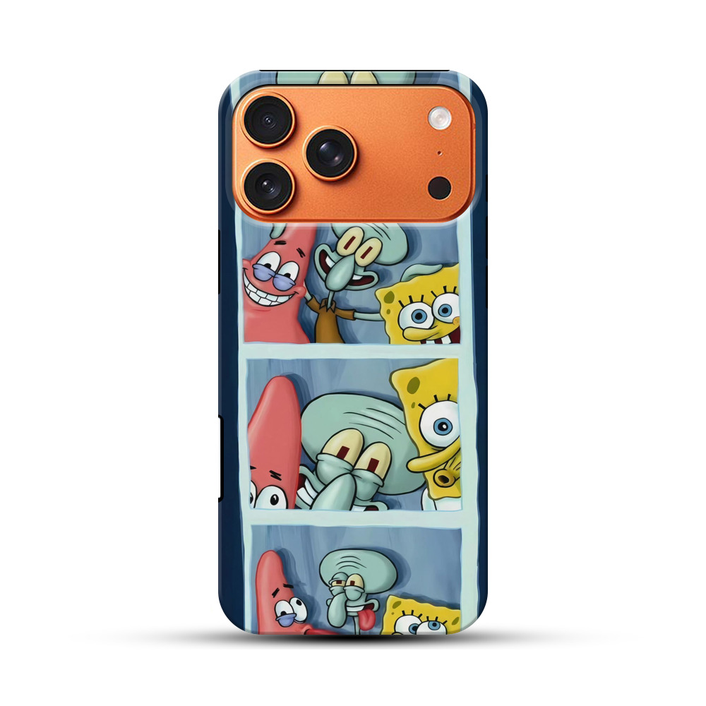 スポンジボブと仲間たち iPhone 17 Pro Maxオリジナル耐衝撃ケース