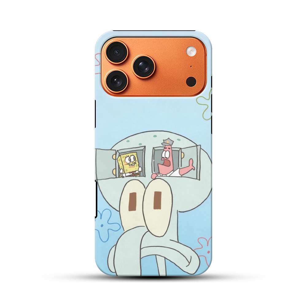 スポンジボブとパトリック iPhone 17 Pro Maxオリジナル耐衝撃ケース