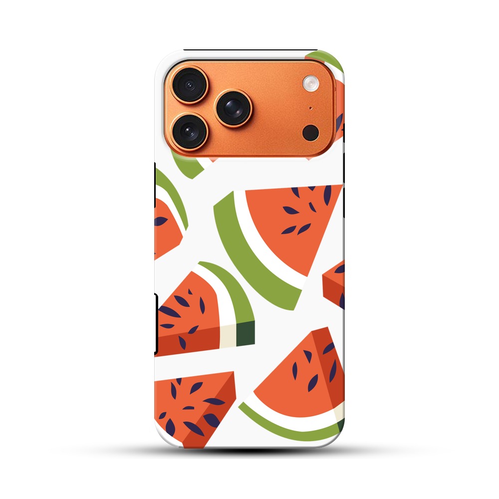 スイカのスライス iPhone 17 Pro Maxオリジナル耐衝撃ケース