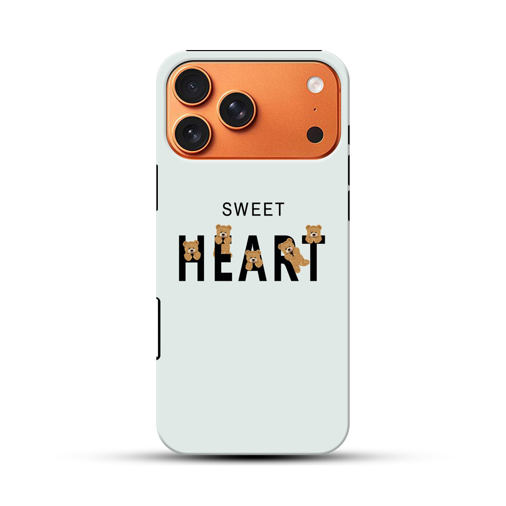 スイートハートのクマたち iPhone 17 Pro Maxオリジナル耐衝撃ケース