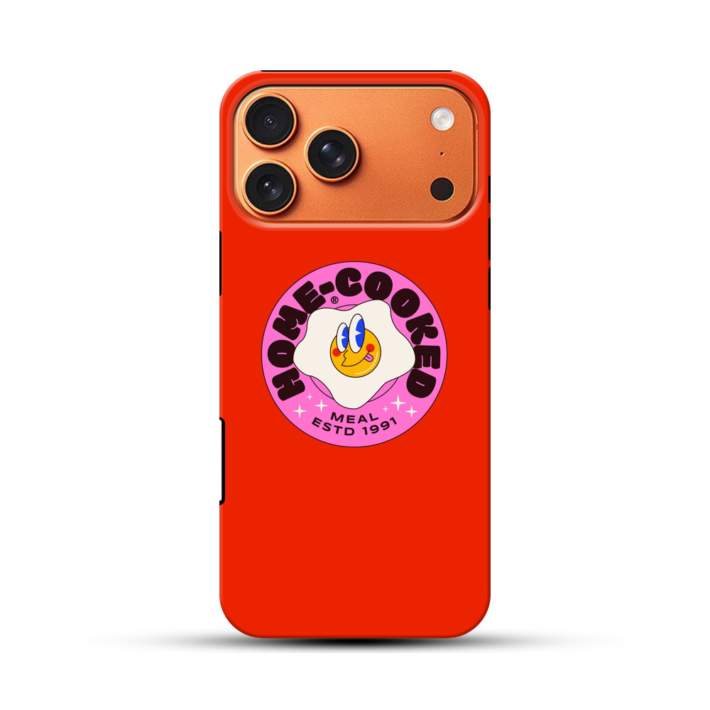 手作り料理のデザイン iPhone 17 Pro Maxオリジナル耐衝撃ケース