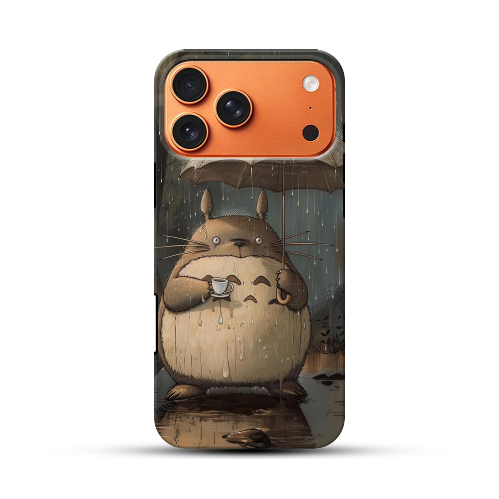 雨の中のトトロ iPhone 17 Pro Maxオリジナル耐衝撃ケース