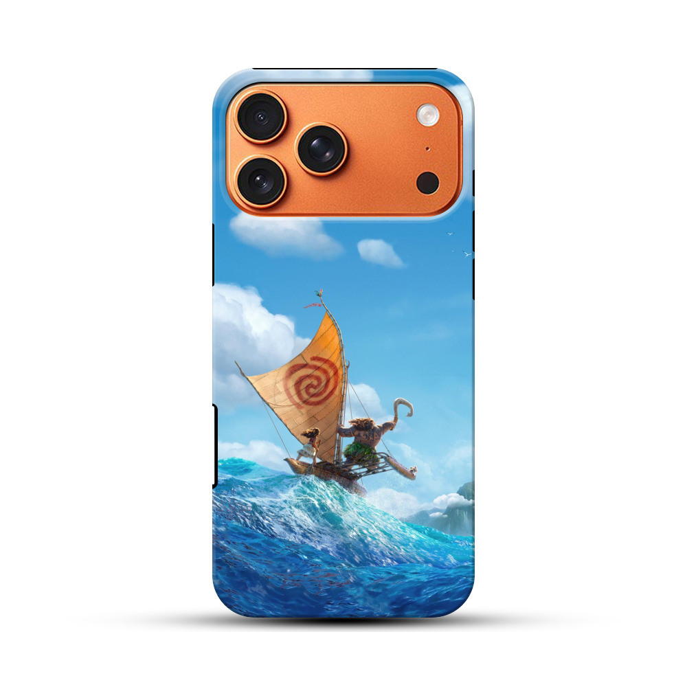 海を航海する伝統の帆船 iPhone 17 Pro Maxオリジナル耐衝撃ケース