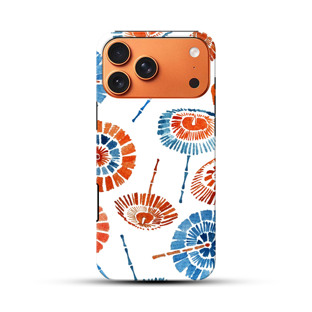和風の傘 iPhone 17 Pro Maxオリジナル耐衝撃ケース