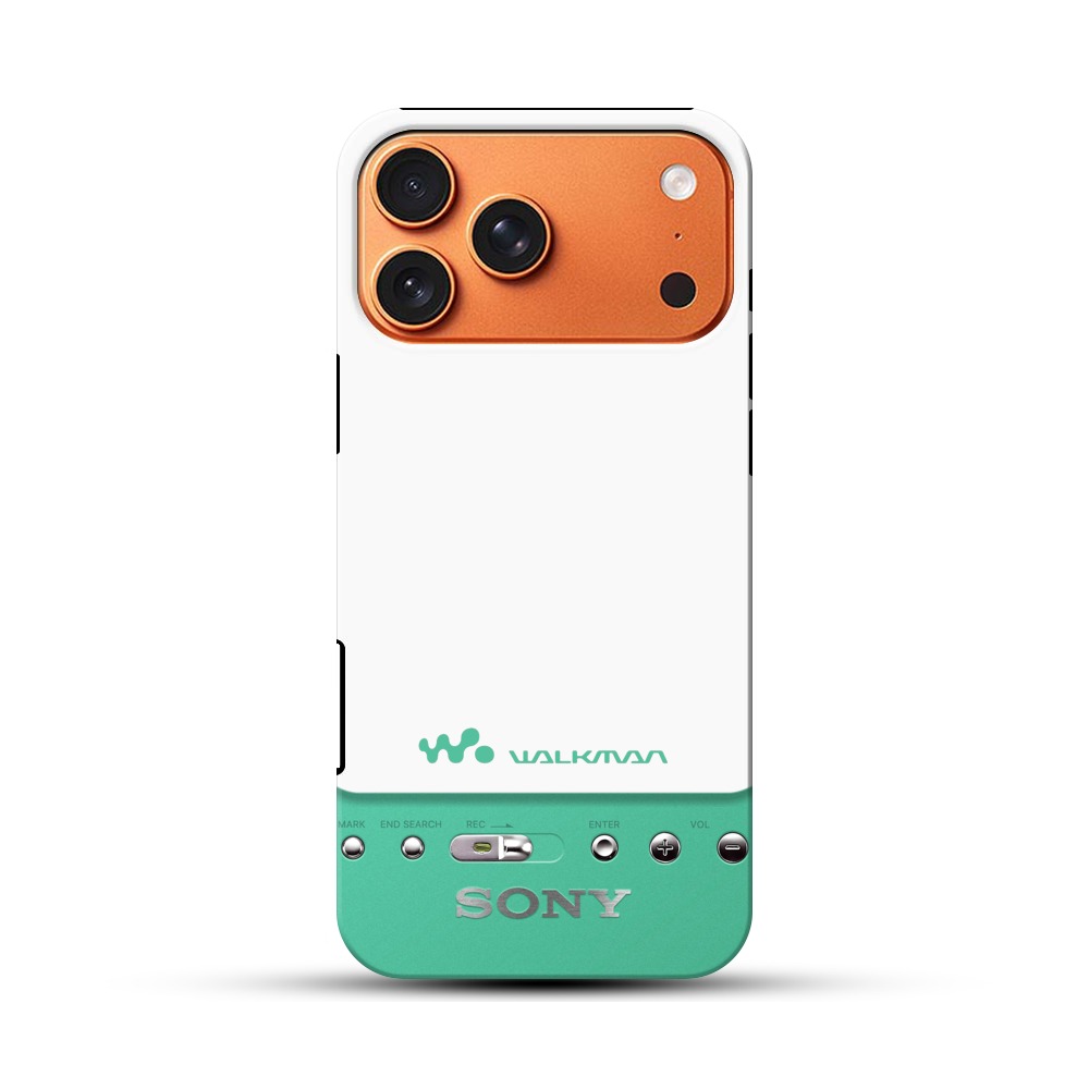 ウォークマンロゴケース iPhone 17 Pro Maxオリジナル耐衝撃ケース