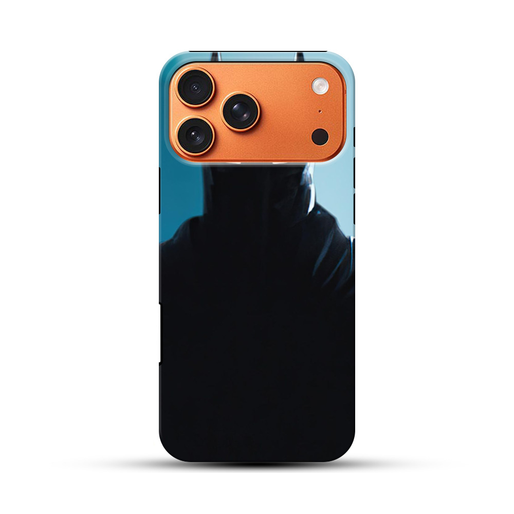 闇の騎士シルエット iPhone 17 Pro Maxオリジナル耐衝撃ケース