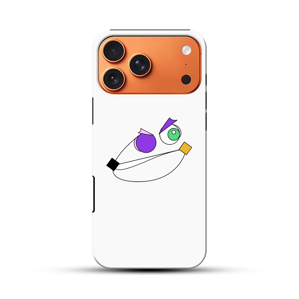 ユニークなキャラクターの顔 iPhone 17 Pro Maxオリジナル耐衝撃ケース