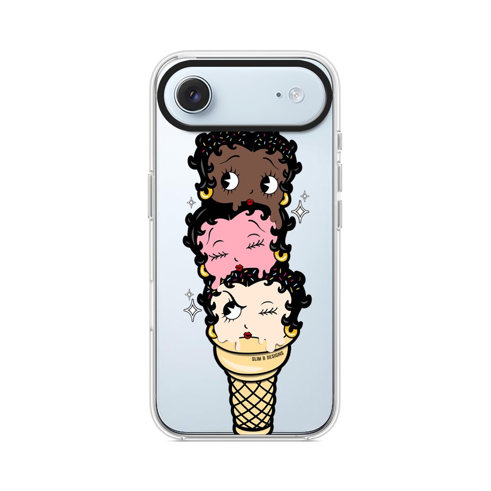 アイスクリームのキャラクター iPhone Airオリジナルケース