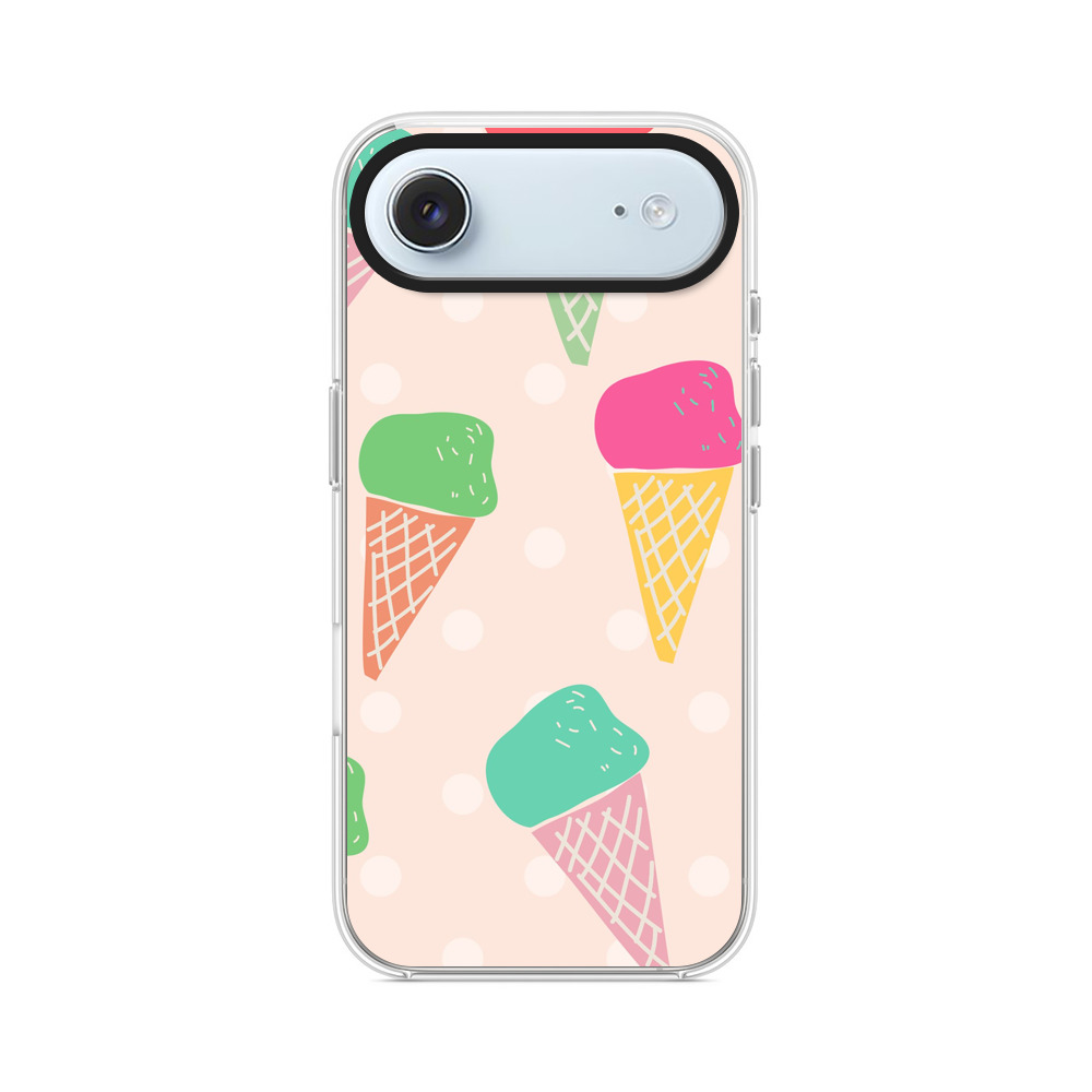 アイスクリームパターン iPhone Airオリジナルケース